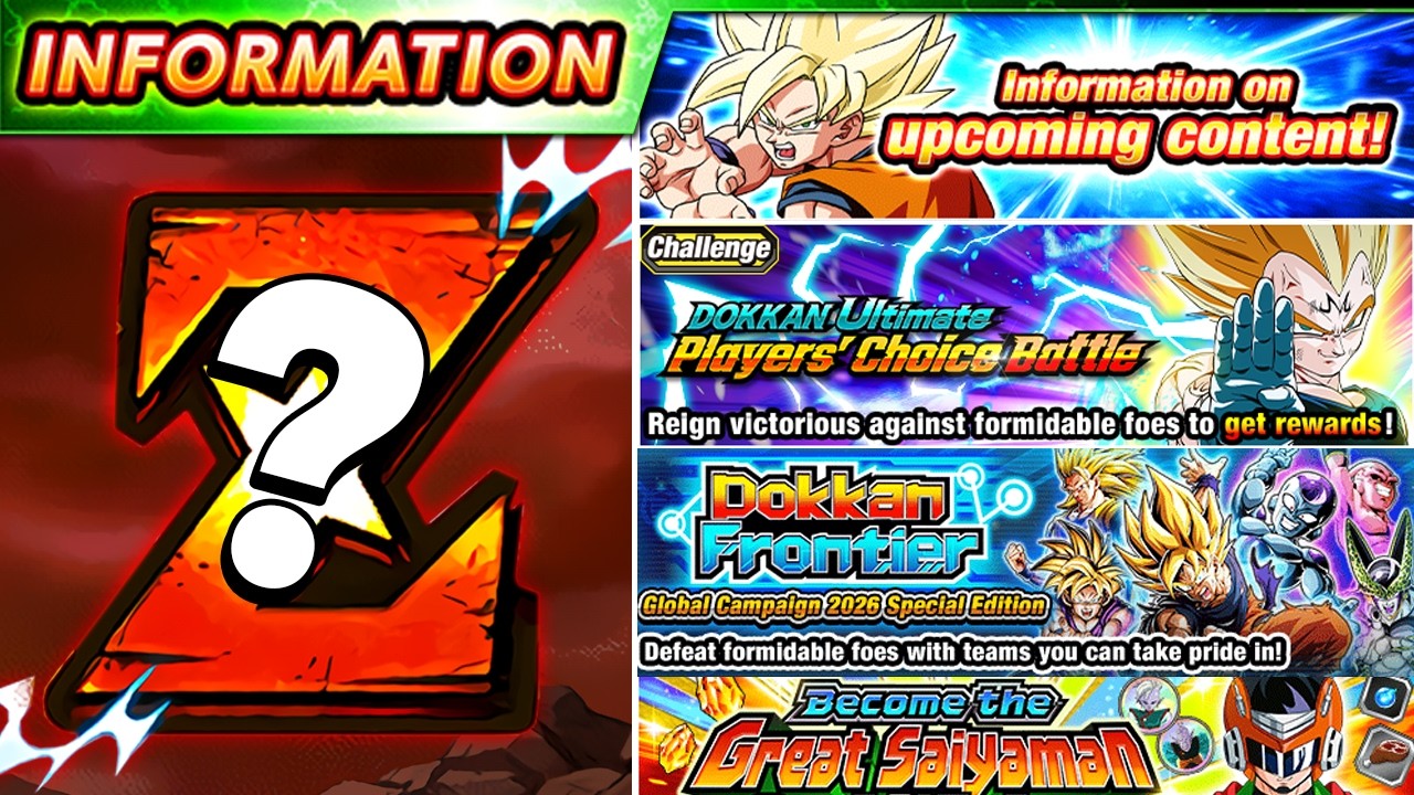 UPCOMING 2026 GDC CONTENT + HUGE DISCUSSION ABOUT WHAT IS COMING UP!! (DBZ: Dokkan Battle)