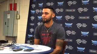Danny Salazar says good health led to good season