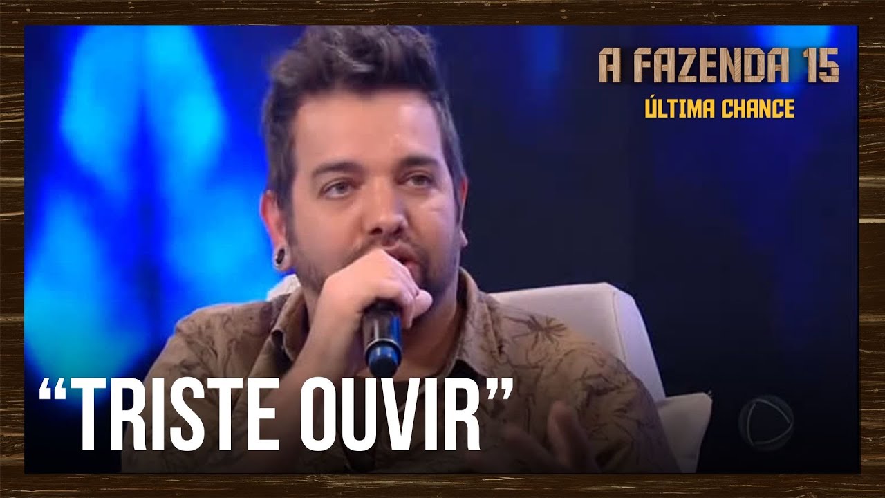 Sander descobre o que falaram dele pelas costas: “Triste ouvir” | Última Chance