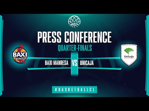 BAXI Manresa v Unicaja Malaga - Press Conference | Basketball Champions League 2021-22