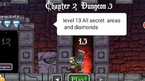 Magic rampage level 13 || Chapter 2 dungeon 3 all secret areas and diamonds