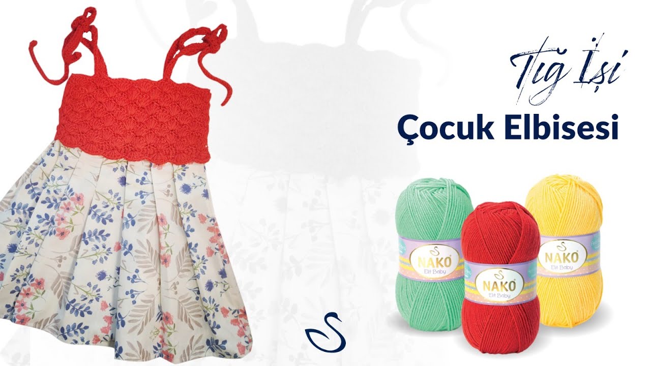 Minik Prenseslerin Yeni Favorisi: Tığ İşi Elbise