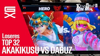 【GENESIS X】アカキクス vs Dabuz 【Top 32 Losers Round 3】| KINOTROPE gaming