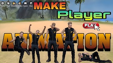 Make Player Animation Script In Free Fire Craftland by SSFYT