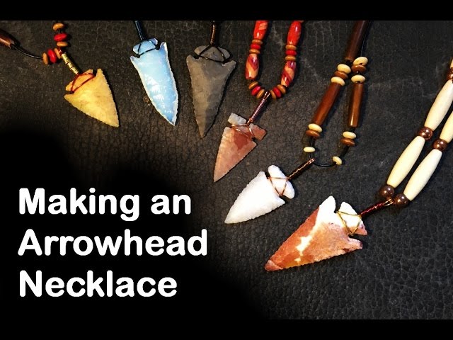 Buy Wire Wrapped Arrowhead Necklace Online in India - Etsy