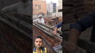 Brick Wall DPC Construction Ideas 🧱🔥 | Real Mason Work 👷 | #shorts #construction