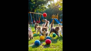 Adorable Cats at Play! 🐾😺 #shorts #catcraze
