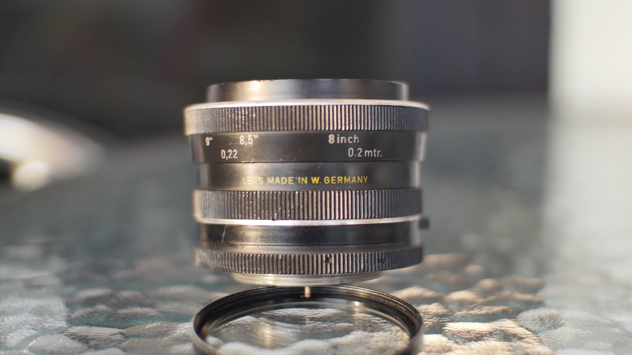 Rare langka lensa manual wide enna munchen 28mm f3.5 ennalyt
