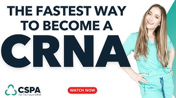 The Fastest Way To Become A CRNA- How to Get Into CRNA School Quickly!
