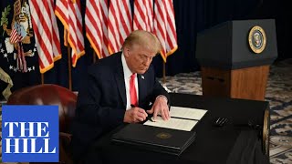 BREAKING: President Trump signs executive orders on coronavirus relief | FULL REMARKS