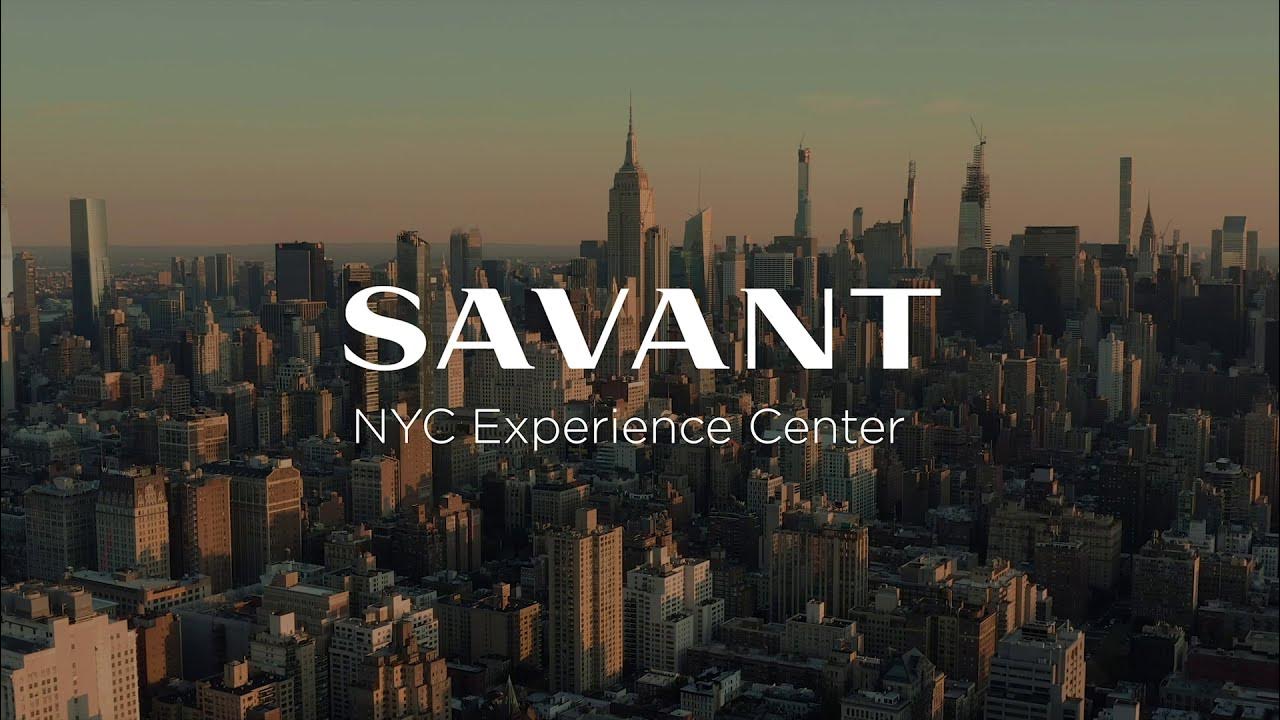 Savant New York City Experience Center YouTube