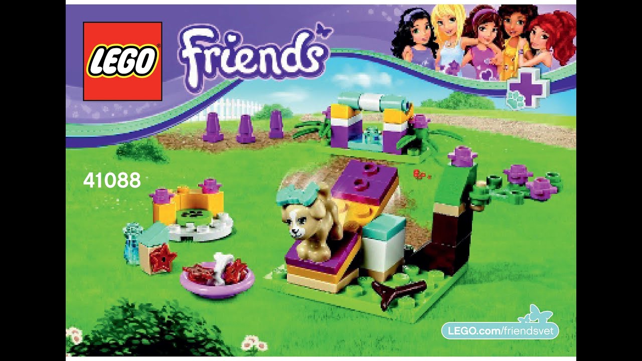 Lego 41088 Puppy Training Instructions Lego Friends 2015 Youtube