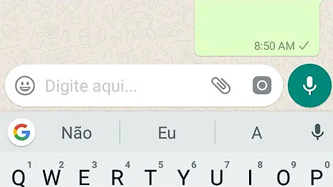 Como mandar uma mensagem invisível no WhatsApp?