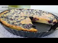 Таку смакоту ви ще не їли! Клафуті з чорницями. Blueberries сlafoutis  recipe.