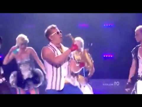 EPIC SAX GUY SOLO - Moldova -Eurovision Song Contest 2010