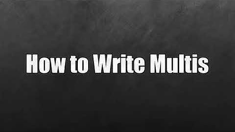 How to rap like Eminem for beginners - how to use a multis