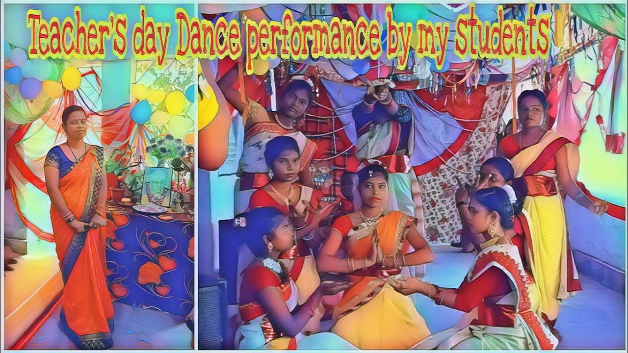 Teacher's day Dance performance by my students 💃#school #vlog - YouTube