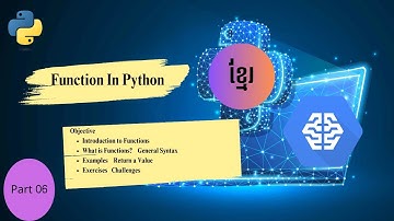 Introduction to Function In Python Speak Khmer Part 06