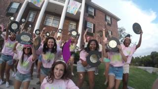 Texas State University Gamma Phi Beta Fall Bid Day 2015