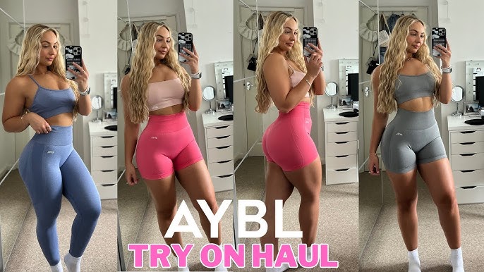 Try on AYBL Haul & Review  New favourite activewear sets - Revive, Sculpt  & Varsity ✨ 