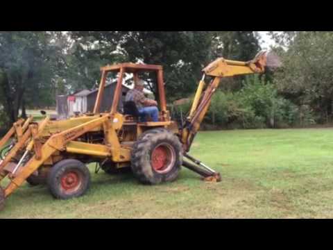 1975 Case 580b backhoe