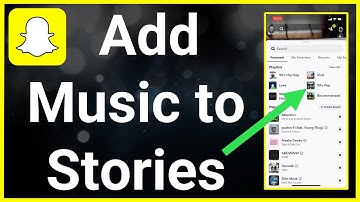 How To Add MUSIC To Snapchat Story!