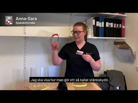 Video: Hur Man Gör En Stänkskärm