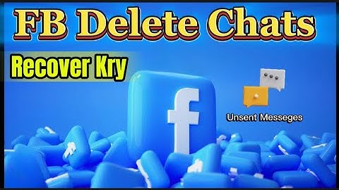 Facebook Messenger Chat Delete Recovery 2025 | Facebook Delete Message photo Recovery kaise kare