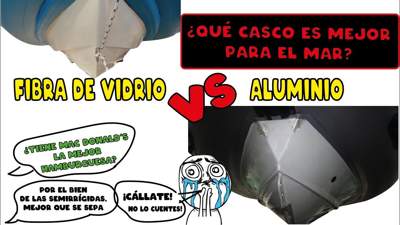 ¿Son buenos los barcos de aluminio? Aluminum or Fiber glass