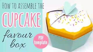 Cupcake Favour Box - Assembly Tutorial Update