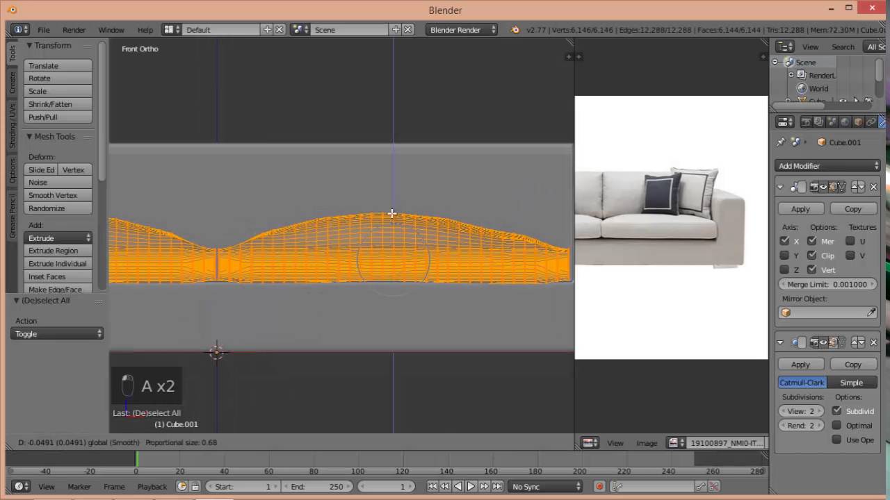 Blender Tutorial Sofa YouTube