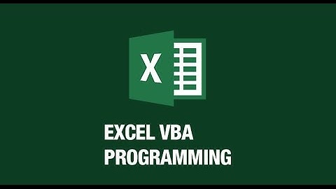 Bài 4: Làm việc với Cells - Lập trình VBA trong Excel