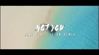 Dj Slow Remix !!! Rawi Beat - Not You ( Slow Remix )