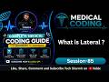 Lateral Medical Directional Terms | Anatomy & Physiology Medical | medical coding course (Ep-85)