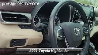 Used 2021 Toyota Highlander XLE, Ramsey, NJ T24874P