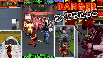 FULL GAME: Danger Express (Atari Games Arcade Prototype - 1992)