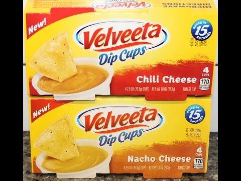 Velveeta Dip Cups: Chili Cheese & Nacho Cheese Review