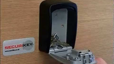Securikey Storage Security Master Lock 5401 Code Change Instructions