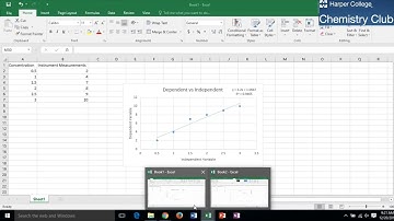How to Generate a Calibration Curve Using Microsoft Excel Windows 10-2022