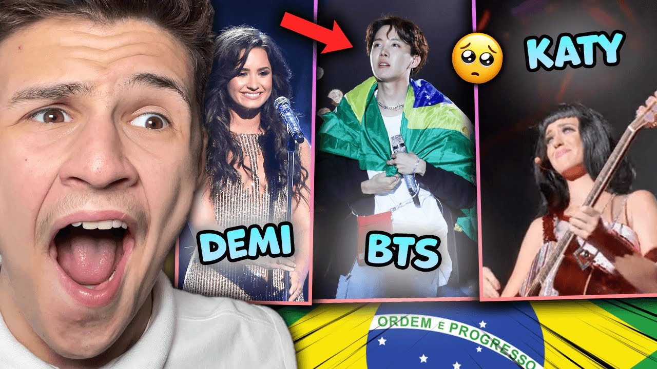 Times Brazilian Crowds Left SINGERS SPEACHLESS ... |🇬🇧 Gringo Britânico Reagindo