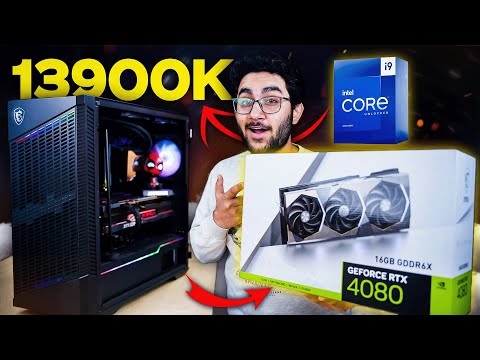 RTX 4080 is INSANE🔥Intel Core i9 13900K PC Build Ft. MSI