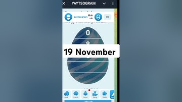Yaytsogram 19 November Cipher Code | Today Yaytsogram Cipher Code #yaytsogram #airdrop #chiphercode