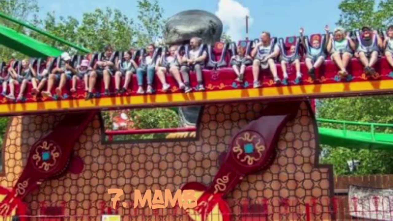 Top 10 Rides at Chessington (I will add Audio to future videos :)