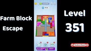 Farm Block Escape Level 351 Walkthrough 🚜 | Go Answer