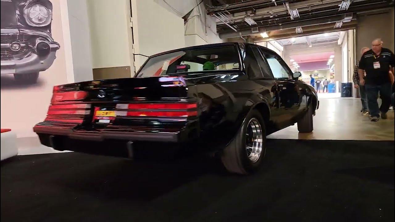 Buick Grand National leaving the Mecum Indy Fall Special auction block