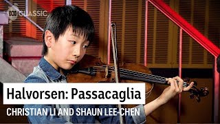 Christian Li and Shaun Lee-Chen perform Halvorsen's Passacaglia for violin and viola after Handel