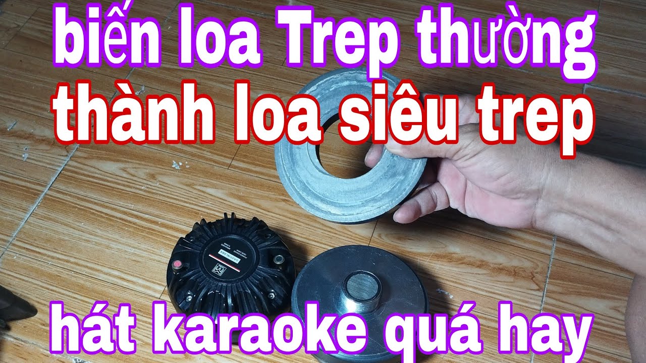 @ ai làm cũng được, chỉ cần đồ về chai, biến loa tép thường thành loa tép xịn hát quá hay.