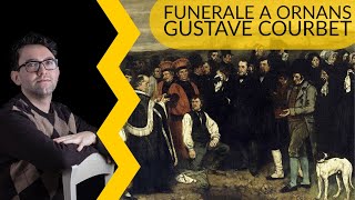 Gustave Courbet - Funerale A Ornans Storia Dellarte In Pillole