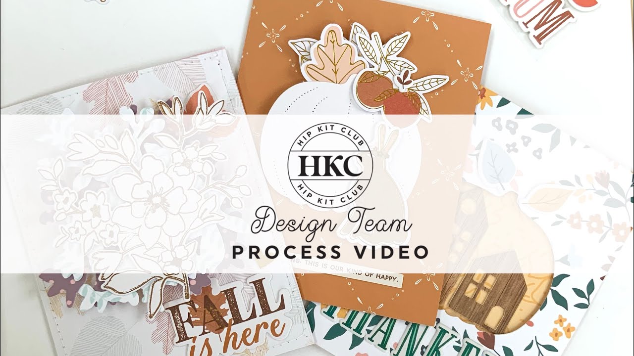 LET’S MAKE THANKSGIVING CARDS WITH OUR KITS | MICHELLE KIM| OCTOBER ...