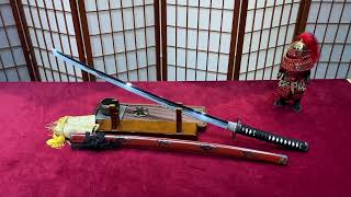 High-fidelity replica of Izumi no Kami Kanesada Japanese samurai katana sword